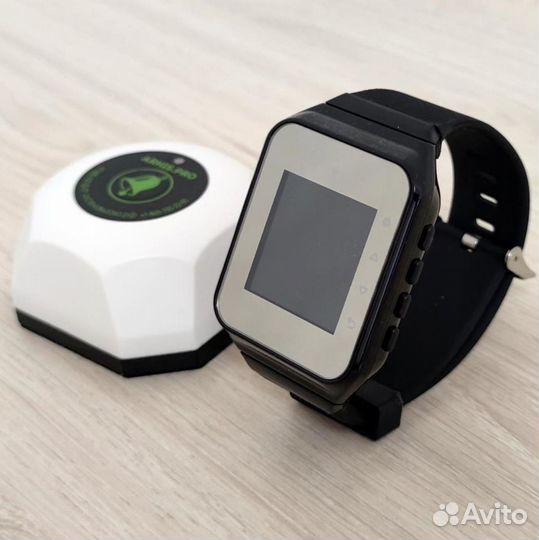 Беспроводная система/кнопка вызова официанта часы