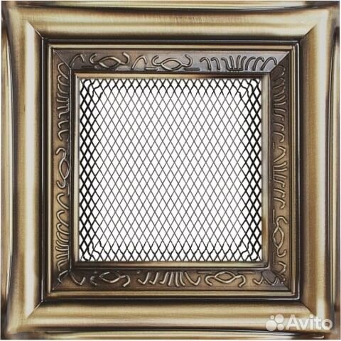 Вентиляционная решетка Kratki рустик (17 см 17 см)