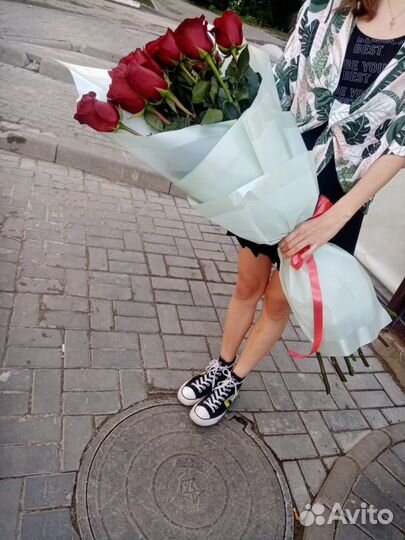 Роза метровая.Цветы Доставка