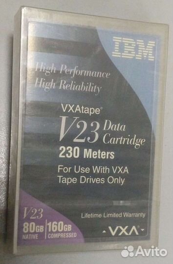 IBM VXA tape (V23 data cartridge 80Gb/160Gb)