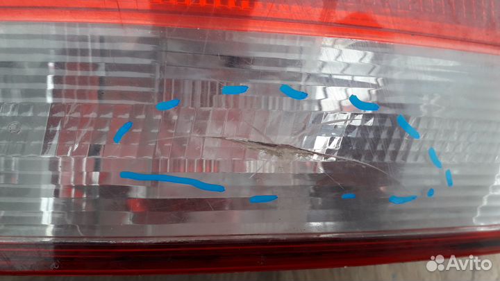 Фонарь левый №99 Volkswagen Polo Sedan 2013