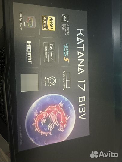Игровой ноутбук MSI Katana 17 B13V