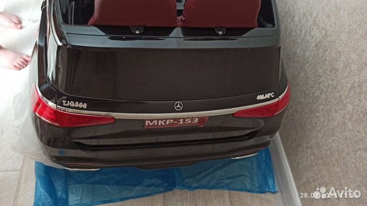 Детский электромобиль mercedes бу