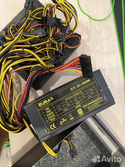 Блок питания zumax 2000