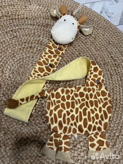 Ростомер детский мягкий тканевый в сканди стиле