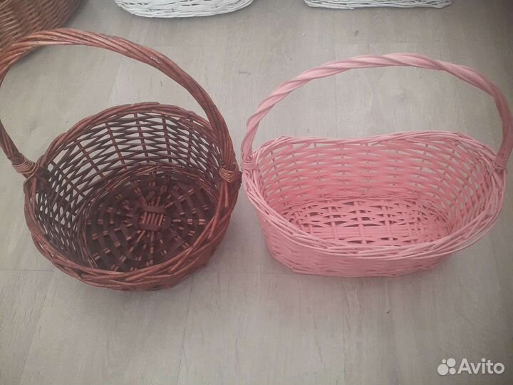 Корзины плетеные