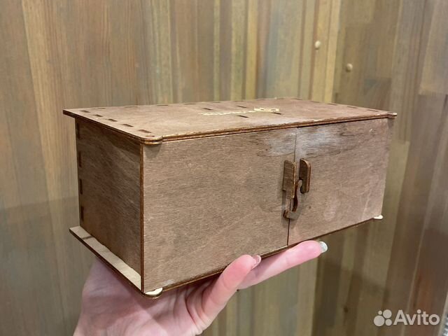 Деревянная шкатулка под декупаж перекраску