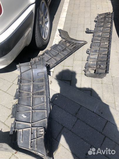 Губа бампера ауди а6 с4