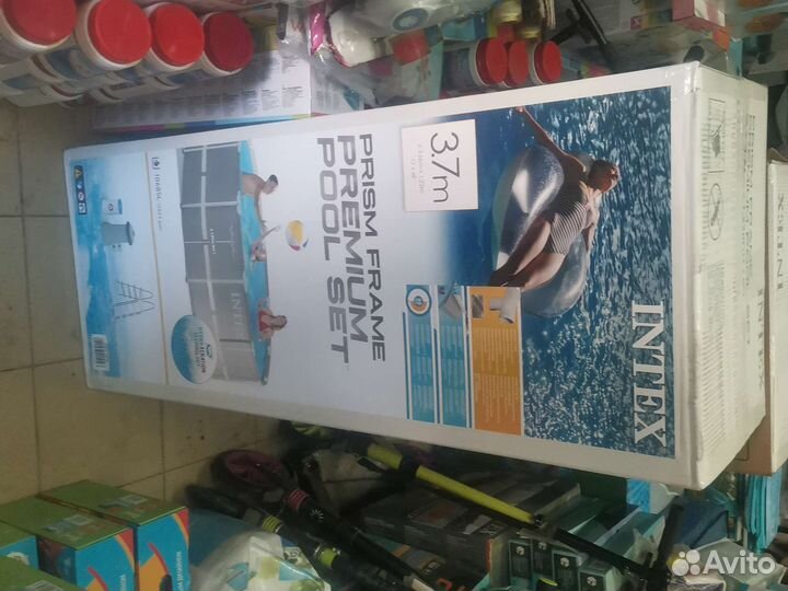 26718 intex Каркасный бассейн 366х122см PrismFrame