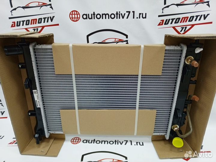 Радиатор охлаждения hyundai solaris 2