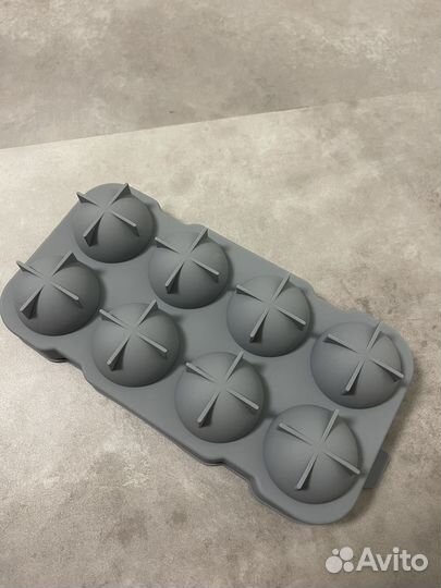 Силиконовая форма для льда шарики