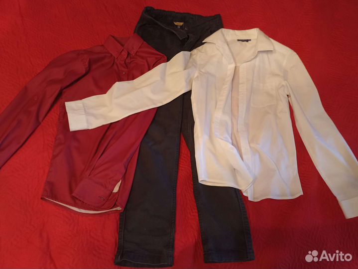 Рубашки для школы