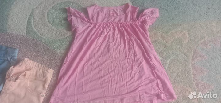 Вещи пакетом на девочку 128 134