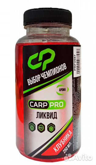Carp PRO Ликвид Клубника 250мл