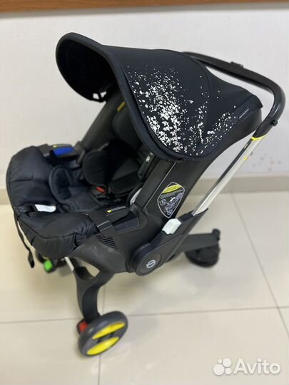 Новая коляска автолюлька 4в1 darex s800 серебр