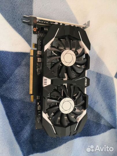 Видеокарта MSI geforce GTX 1050 Ti 4GB
