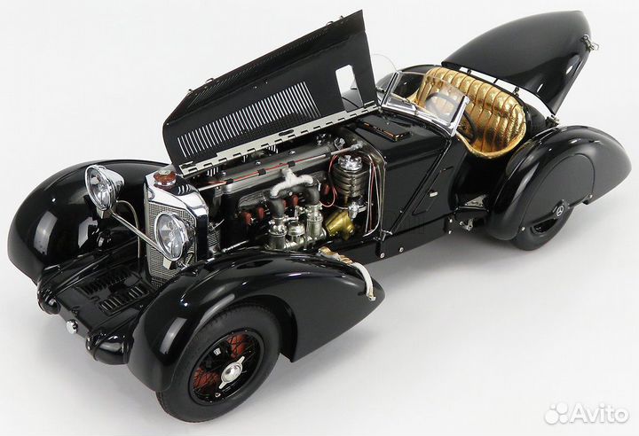 Mercedes SSK trossi 1932 “black prince” memorial e