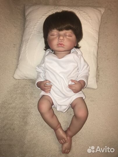 Кукла реборн Силиконовая мальчик и девочка