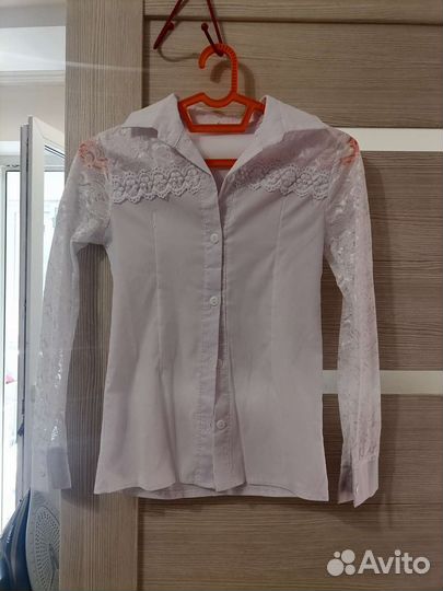 Школьные блузки р 128-134
