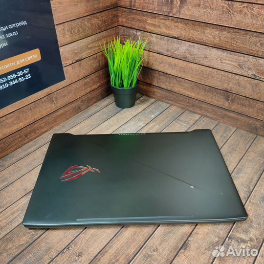 Игровой Asus ROG strix 17.3 144Hz/Core i7/24RAM