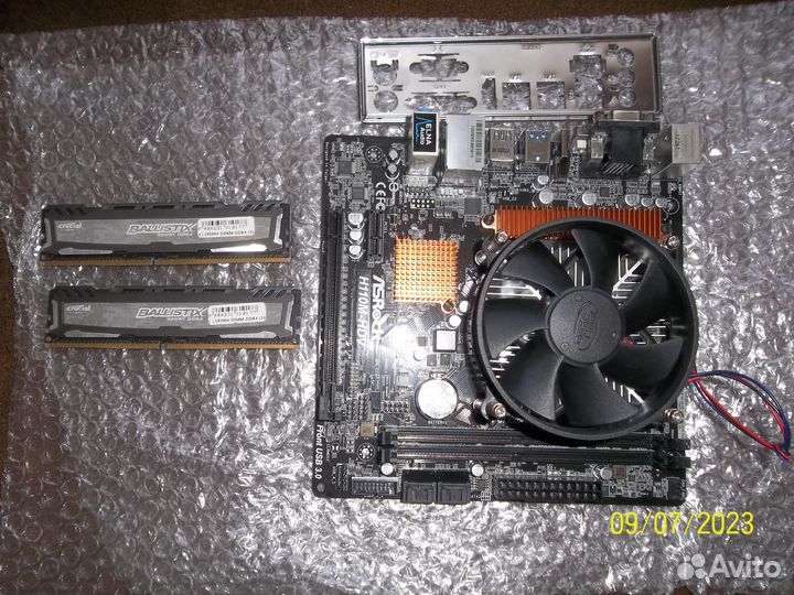 H110M-HDV+G4560+8GB