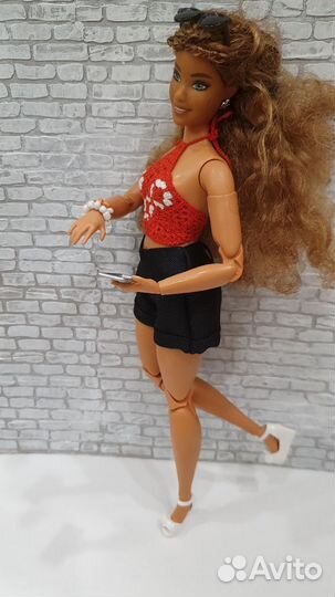 Топ для барби пышки микровязание