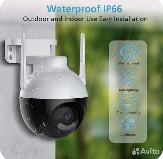 Новая уличная видеокамера 4 mp