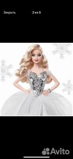 Новая кукла Праздник Barbie Mattel оригинал 2021