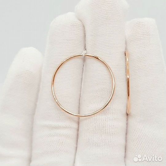 Золотые серьги