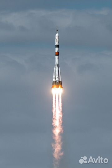 Макет пилотируемой ракеты-носителя 