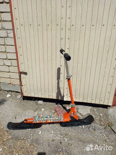 Самокат детский зимний