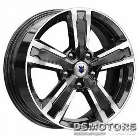 Диски Оклахома 6.5/16 5x114.3 ET50 d67.1 алмаз чёр