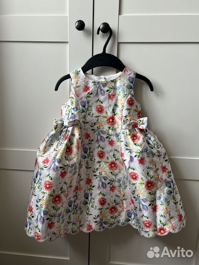 Платье monsoon 18-24 мес