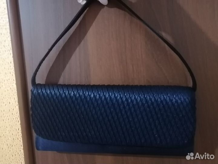 Клатч женский синий