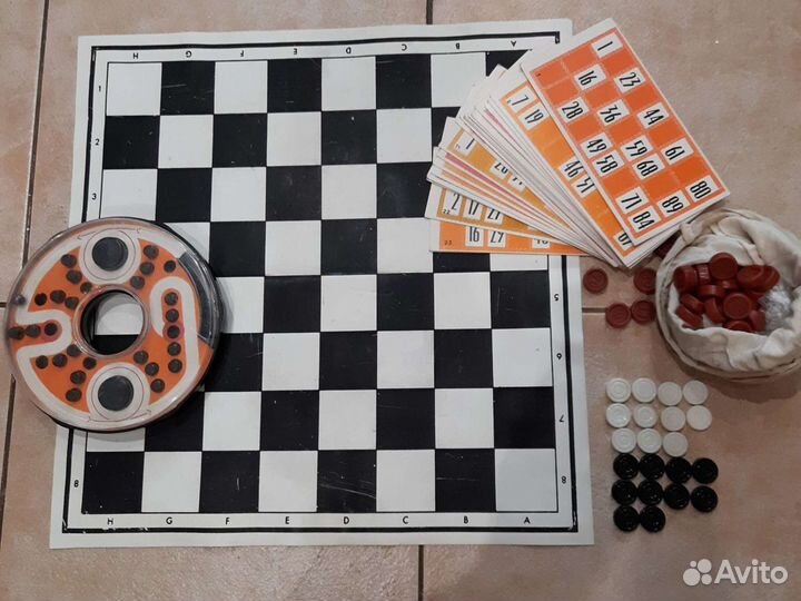 Шашки лото шахматы игра