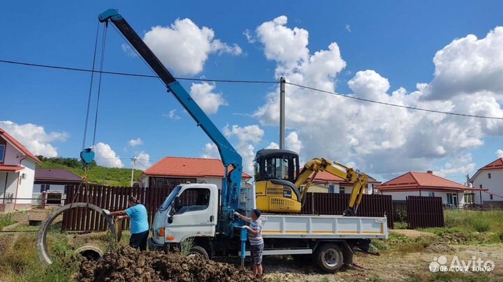 Услуги Мини экскаватора