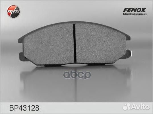 Колодки тормозные дисковые BP43128 fenox