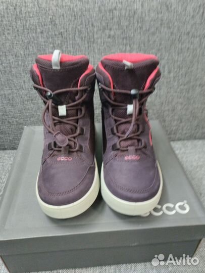 Зимние Новые Ботинки Ecco 34 размер
