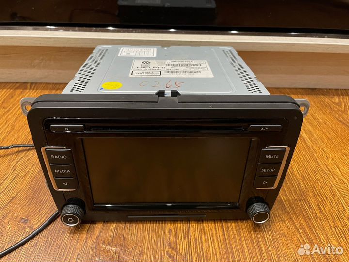 Магнитола RCD510 (3AD035190 VAG)