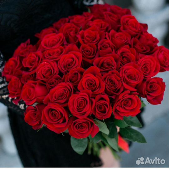 51 роза, 31 роза Цветы Доставка