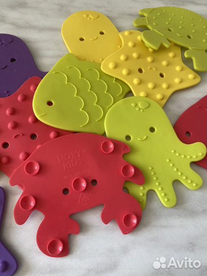 Мини коврики для ванной 12 шт