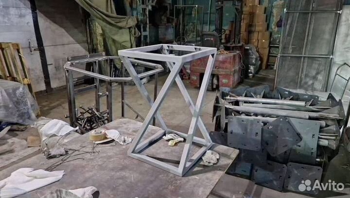 Металлические ножки для стола лофт