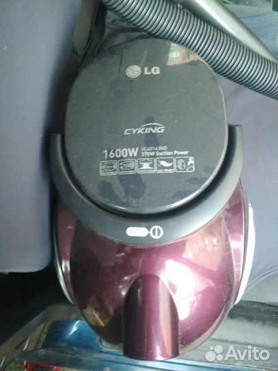 Пылесос LG vc60162nd на запчасти