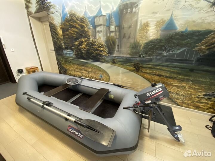 Лодка пвх 3000 с мотором yamaha 2