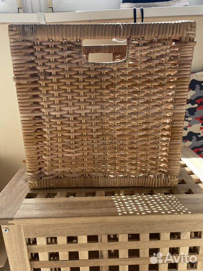 Придиванный столик IKEA hol корзина бранэс