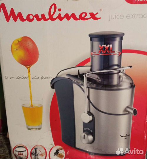 Соковыжималка moulinex, состояние новой