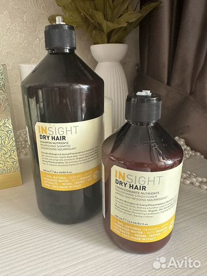Шампуни кондиционеры стайлинг Insight Италия