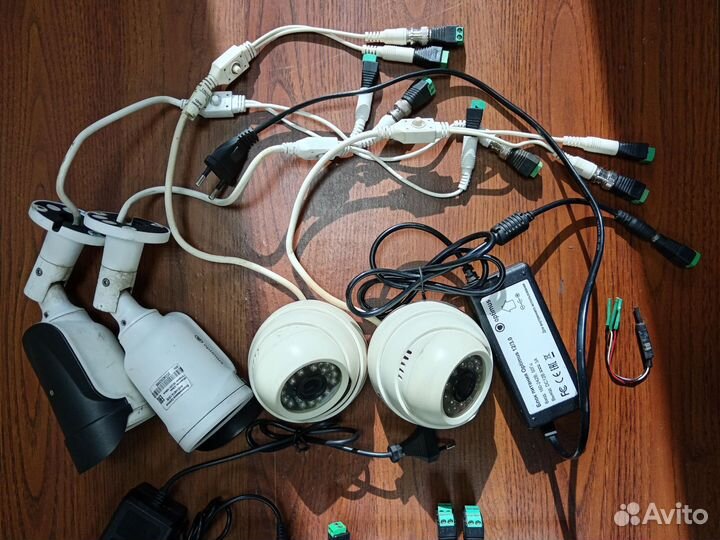 Комплект видеонаблюдения 4 камеры