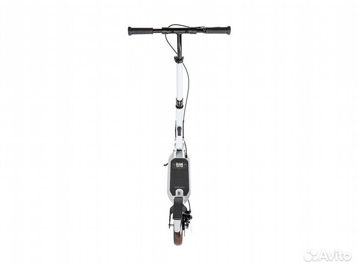 Самокат TT Ram white, ручной дисковый тормоз