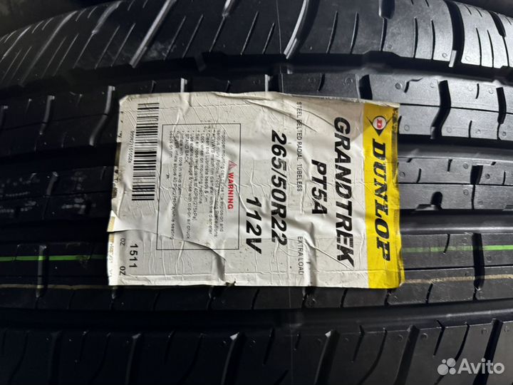 Dunlop Grandtrek PT5A 265/50 R22 112V